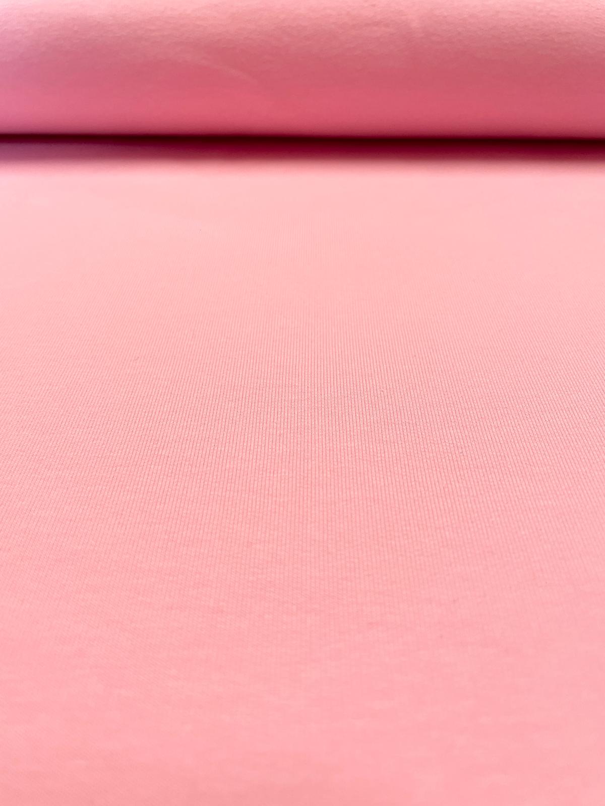 French Terry (Sommersweat) uni rosa/pink